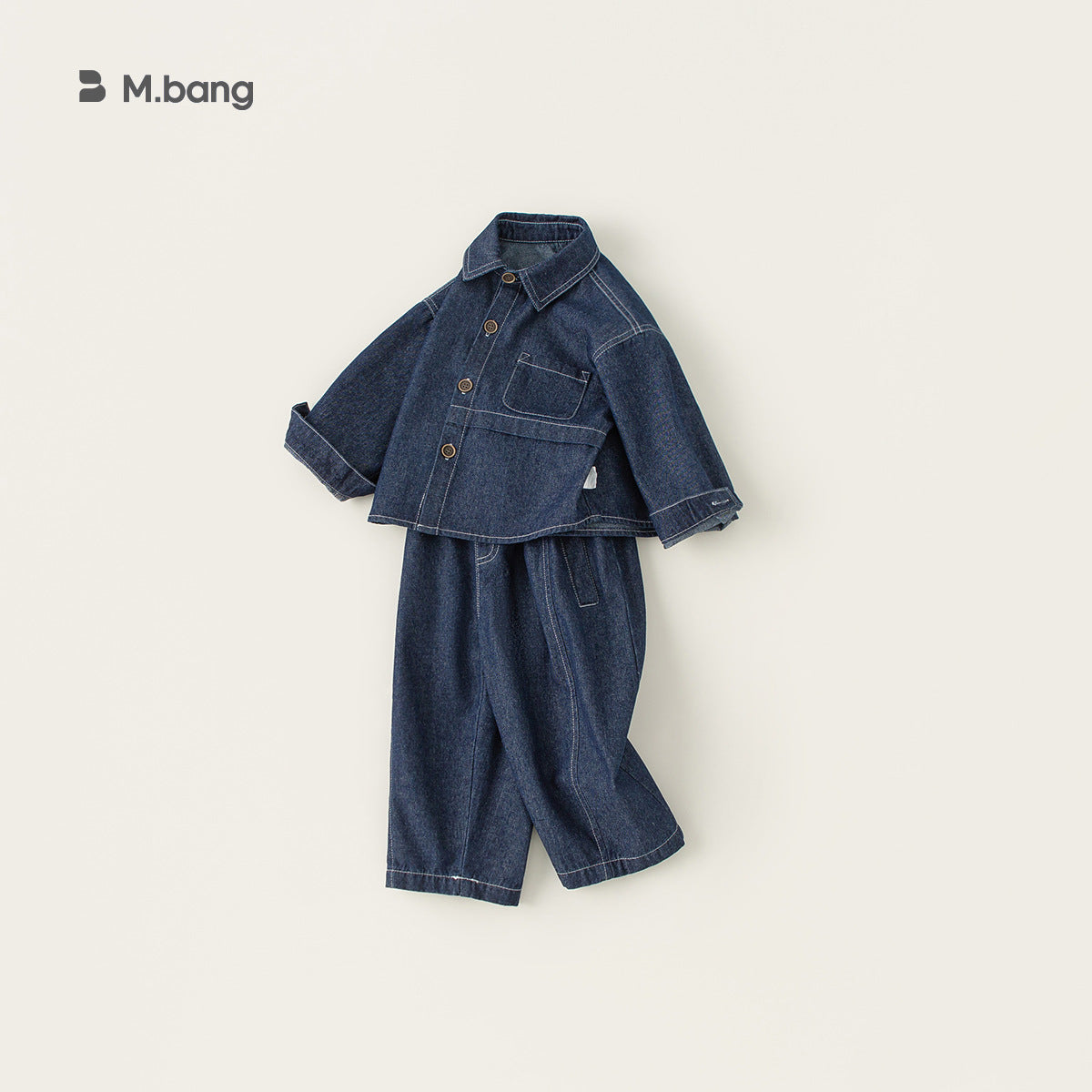 Boys' Denim Two-Piece Set