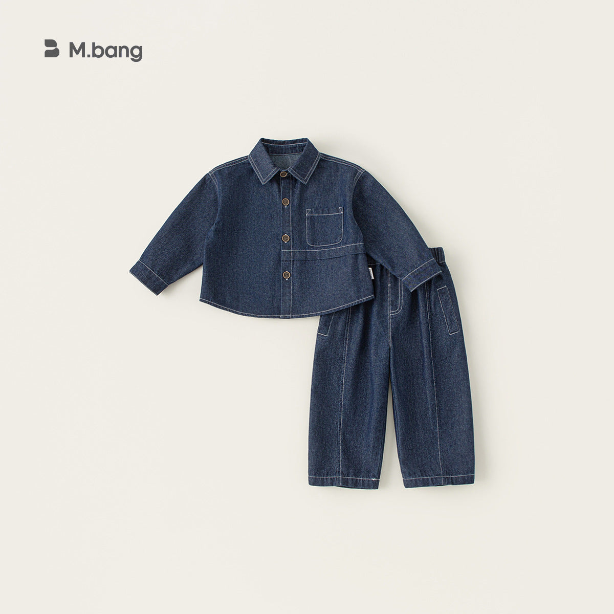 Boys' Denim Two-Piece Set