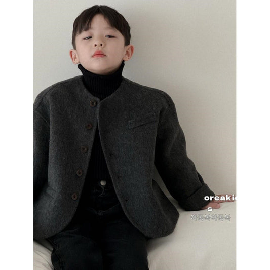 Boys' Woolen Coat