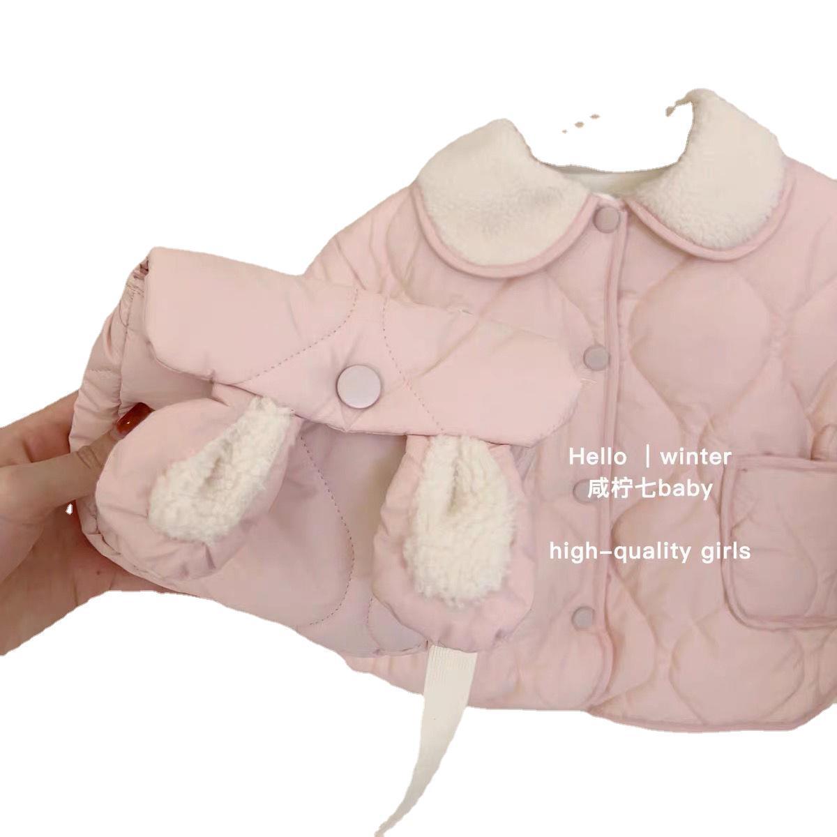 Girls' Warm Winter Fleece Jacket