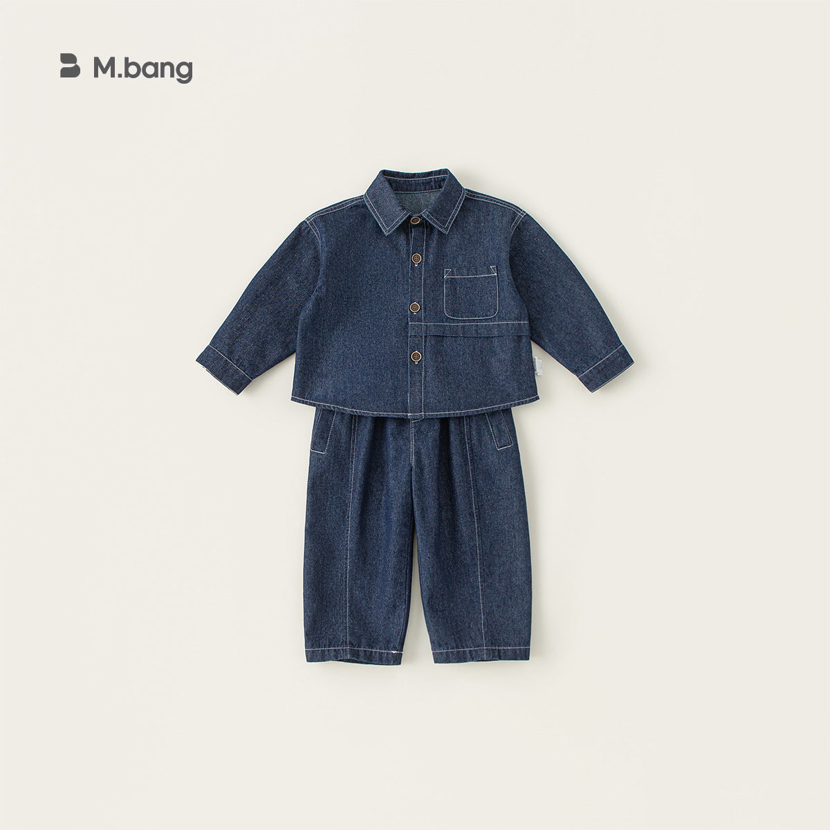 Boys' Denim Two-Piece Set